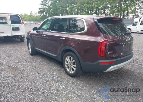 2022 Kia Telluride Lx из США, поврежденный, VIN 5XYP2DHC4NG263821